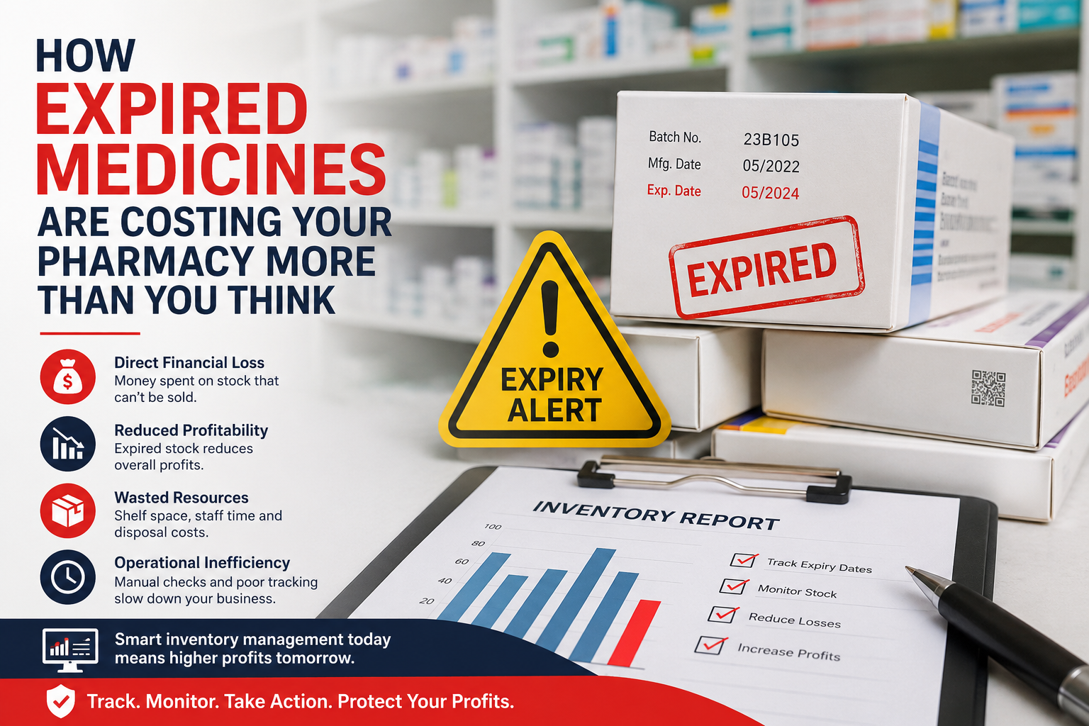 How Expired Medicines Cost Pharmacies Money and How to Prevent It